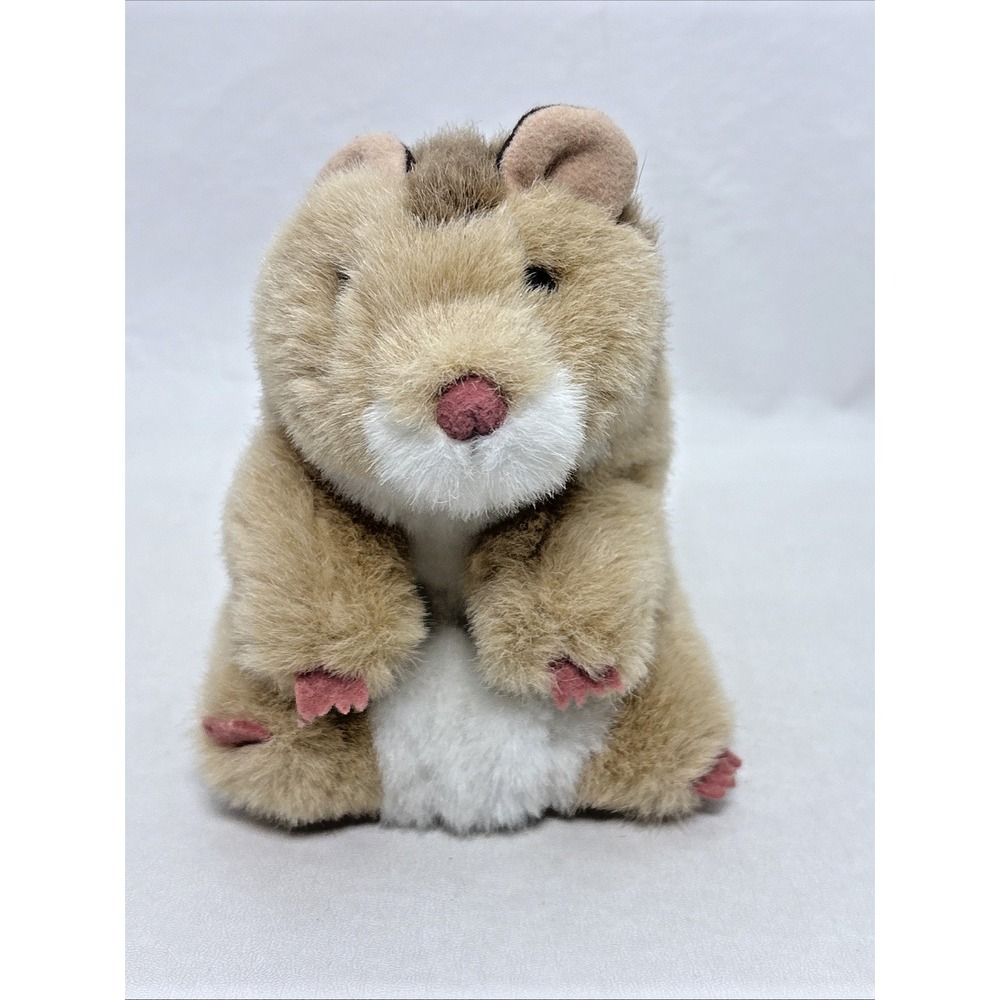 Folkmanis Hamster Hand Puppet Plush 6" Soft Toy‎ Stuffed Animal Teacher Library - Picture 3 of 9